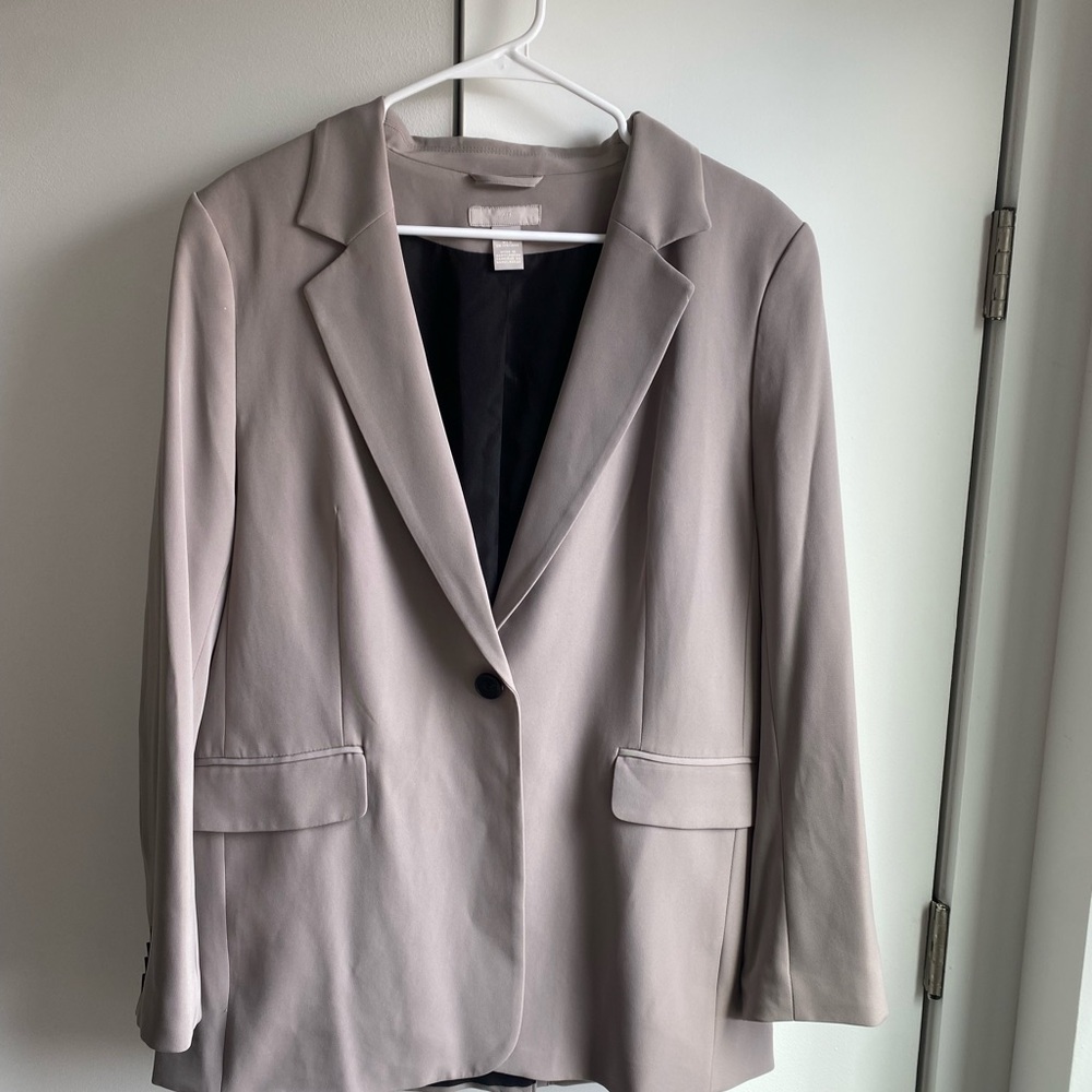 Women's Classic Gray Blazer
